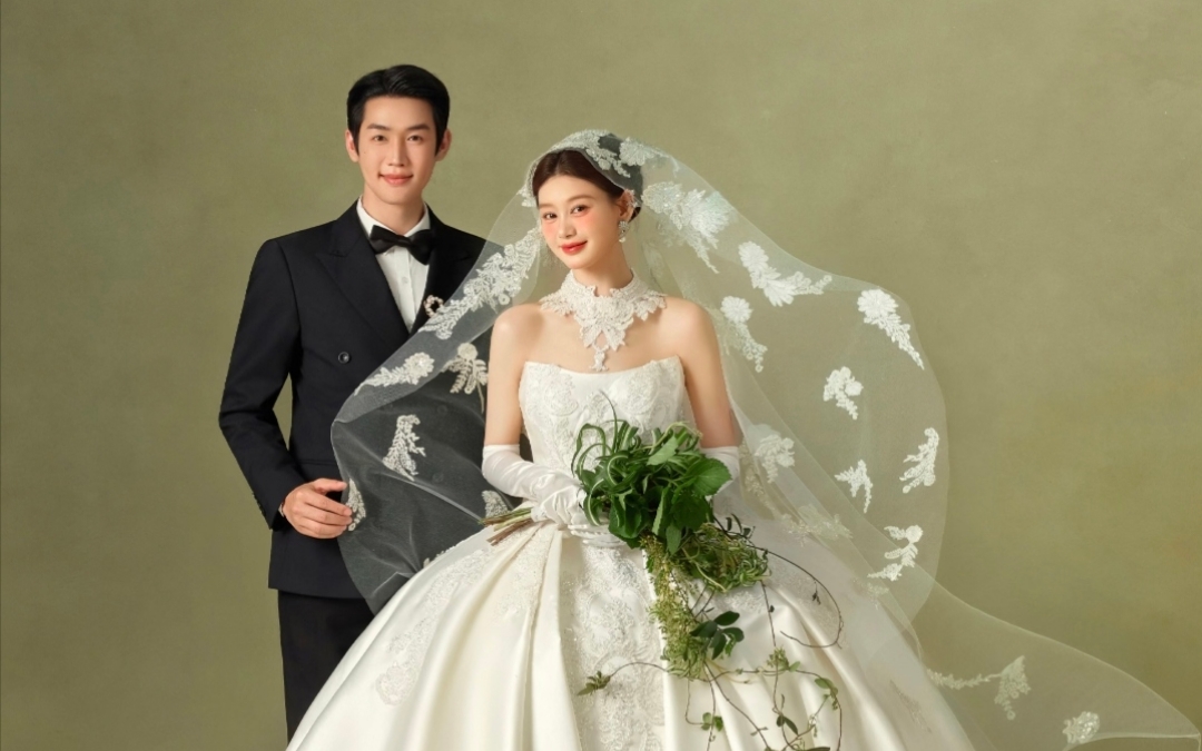 爱神婚纱｜油画风格