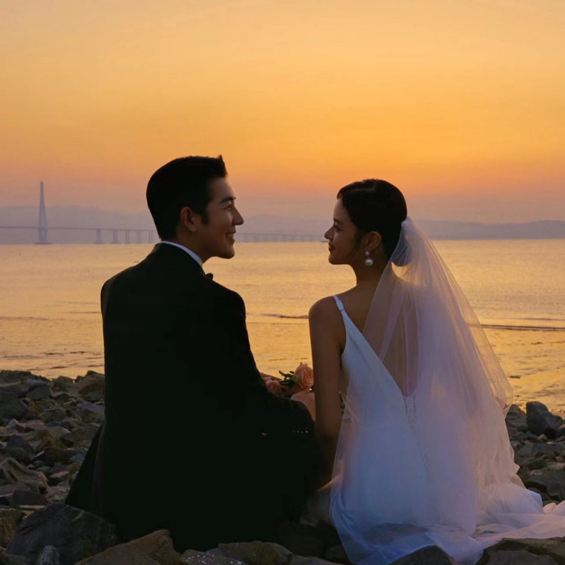 【落日余晖】一对一拍摄婚纱摄影/婚纱照