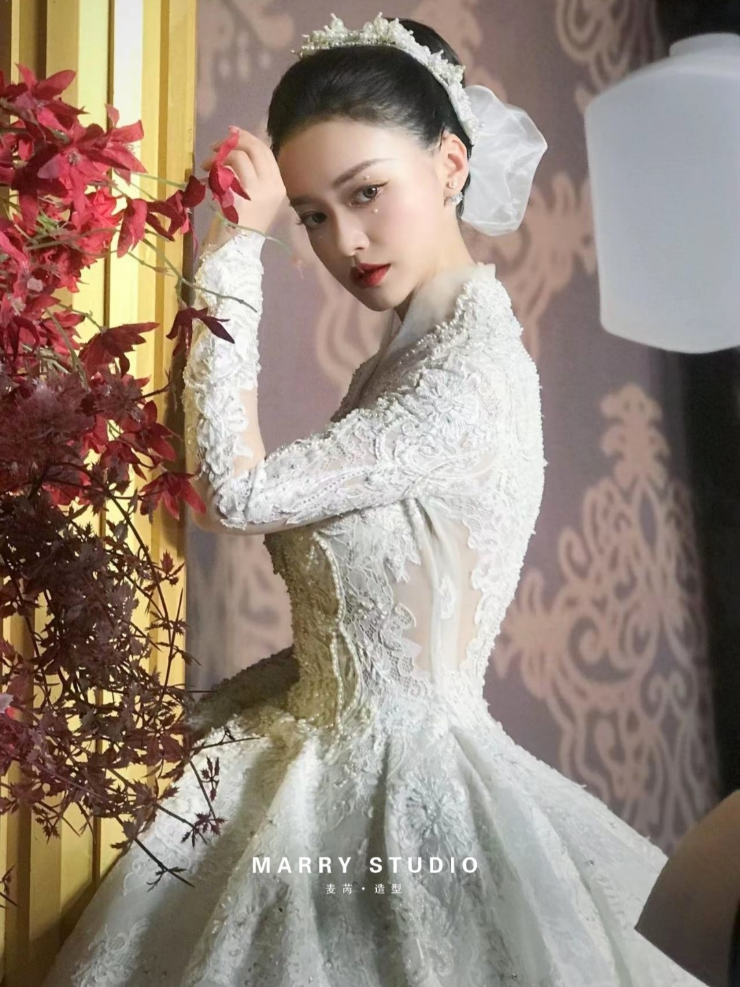 【麦芮造型】经典新娘|优雅浪漫的法式轻复古