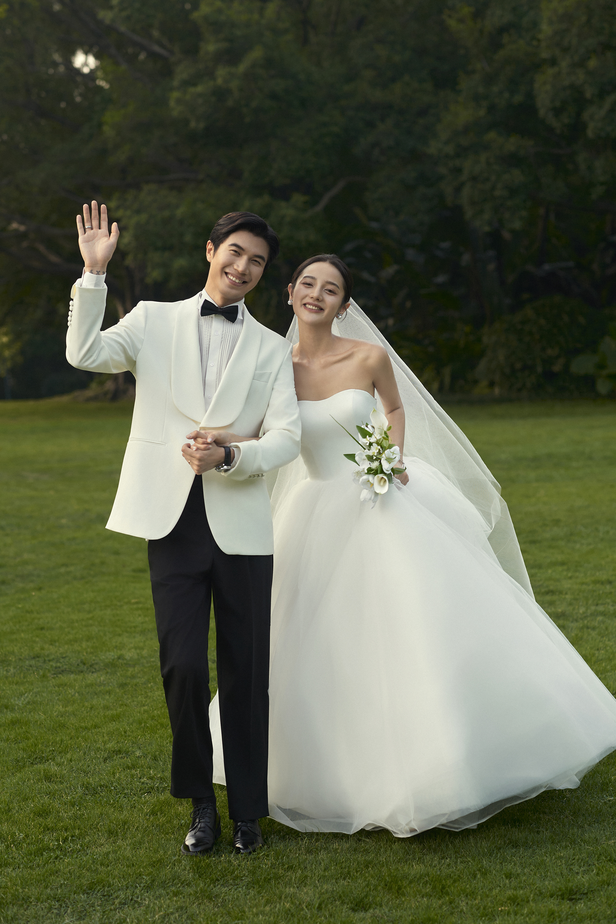 森系草坪|唯美清新/森系婚纱照