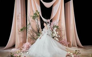 秘境婚礼––粉色系布艺婚礼