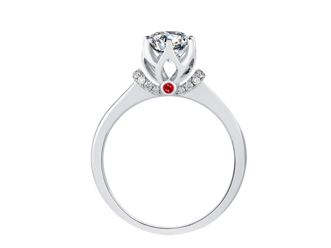 爱冕【真爱加冕2】经典求婚钻戒定制