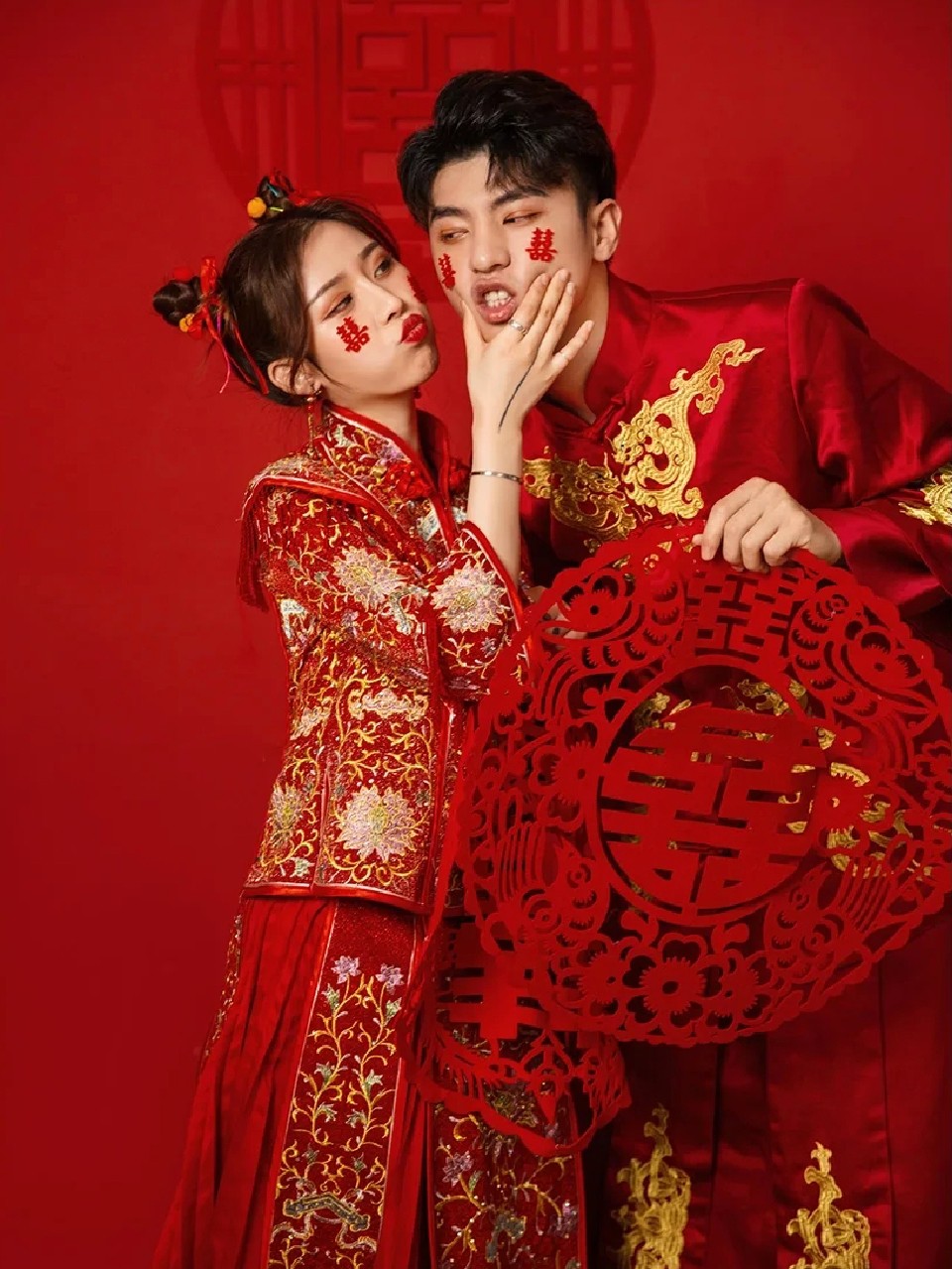 中式秀禾婚纱照（底片全送）