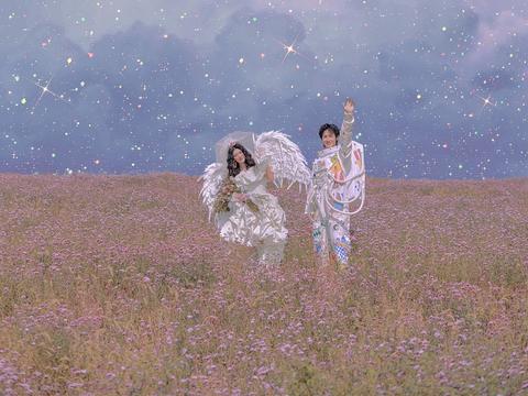 【太空之恋】宇航员与天使婚纱照