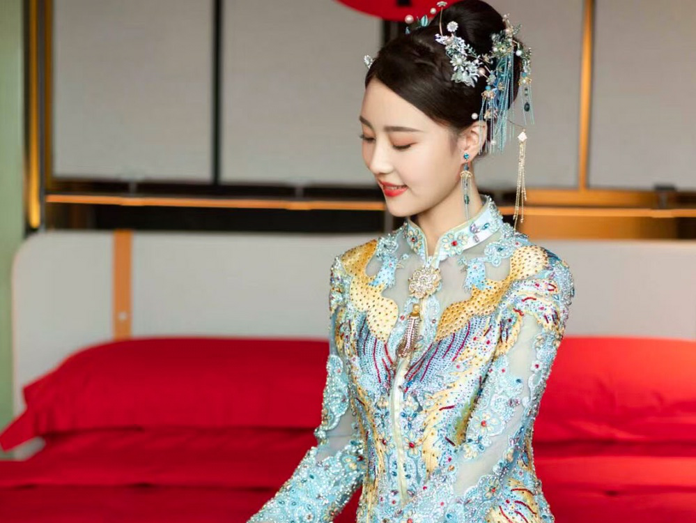 汕头/深圳 复古中式新娘 半天跟妆