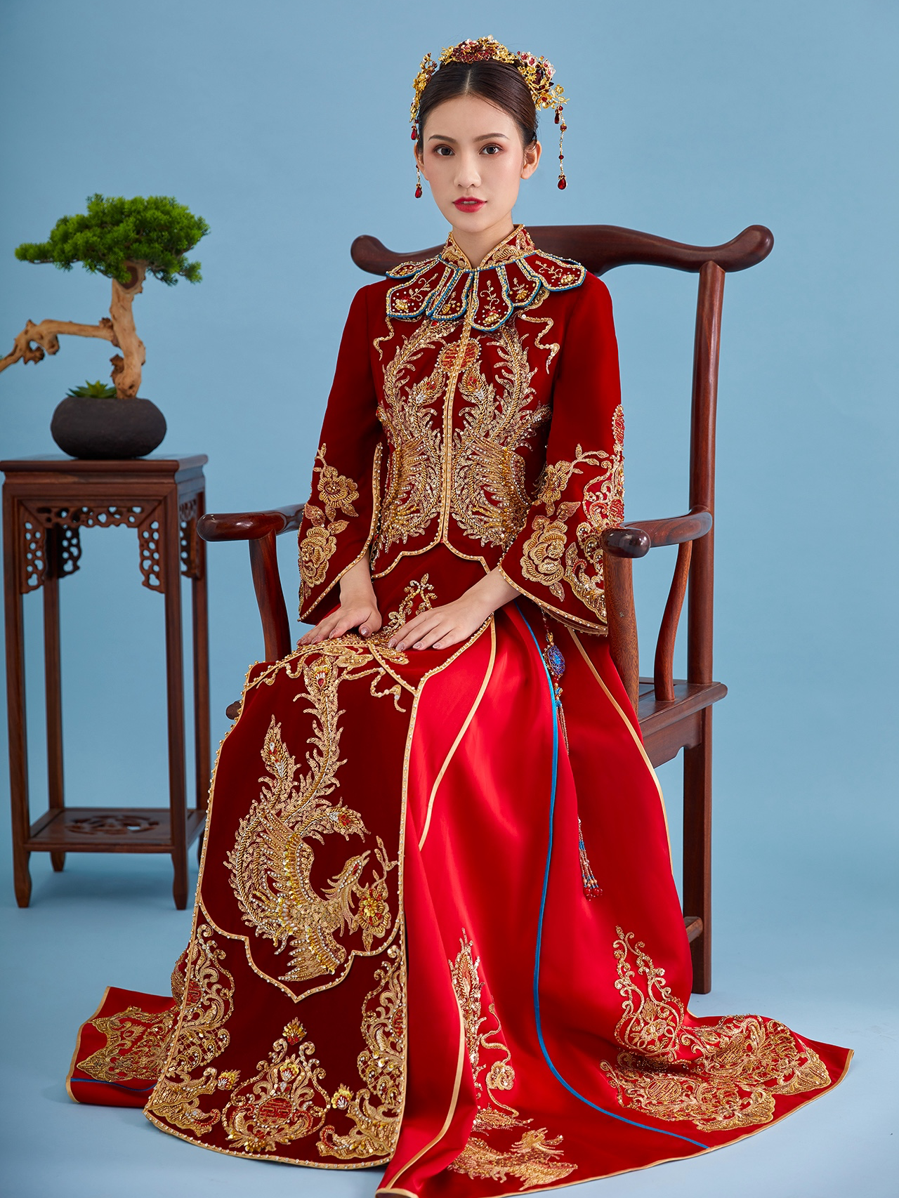 【未末婚纱】超值丨精美丨中式龙凤褂丨秀禾服租赁