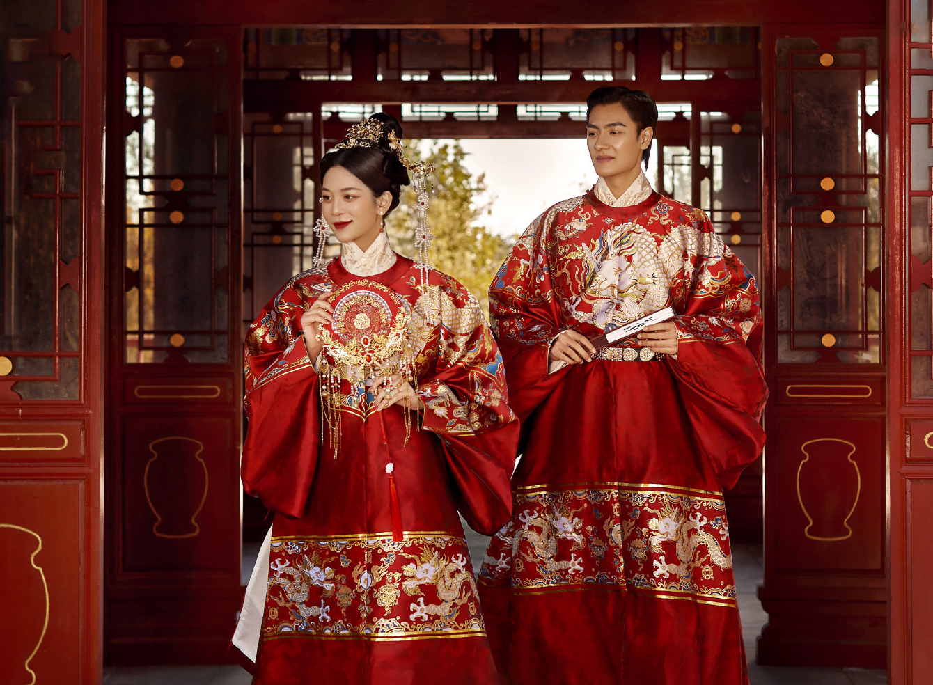 【喜嫁中國(guó)】中式 復(fù)古 年代感婚照+立減2000