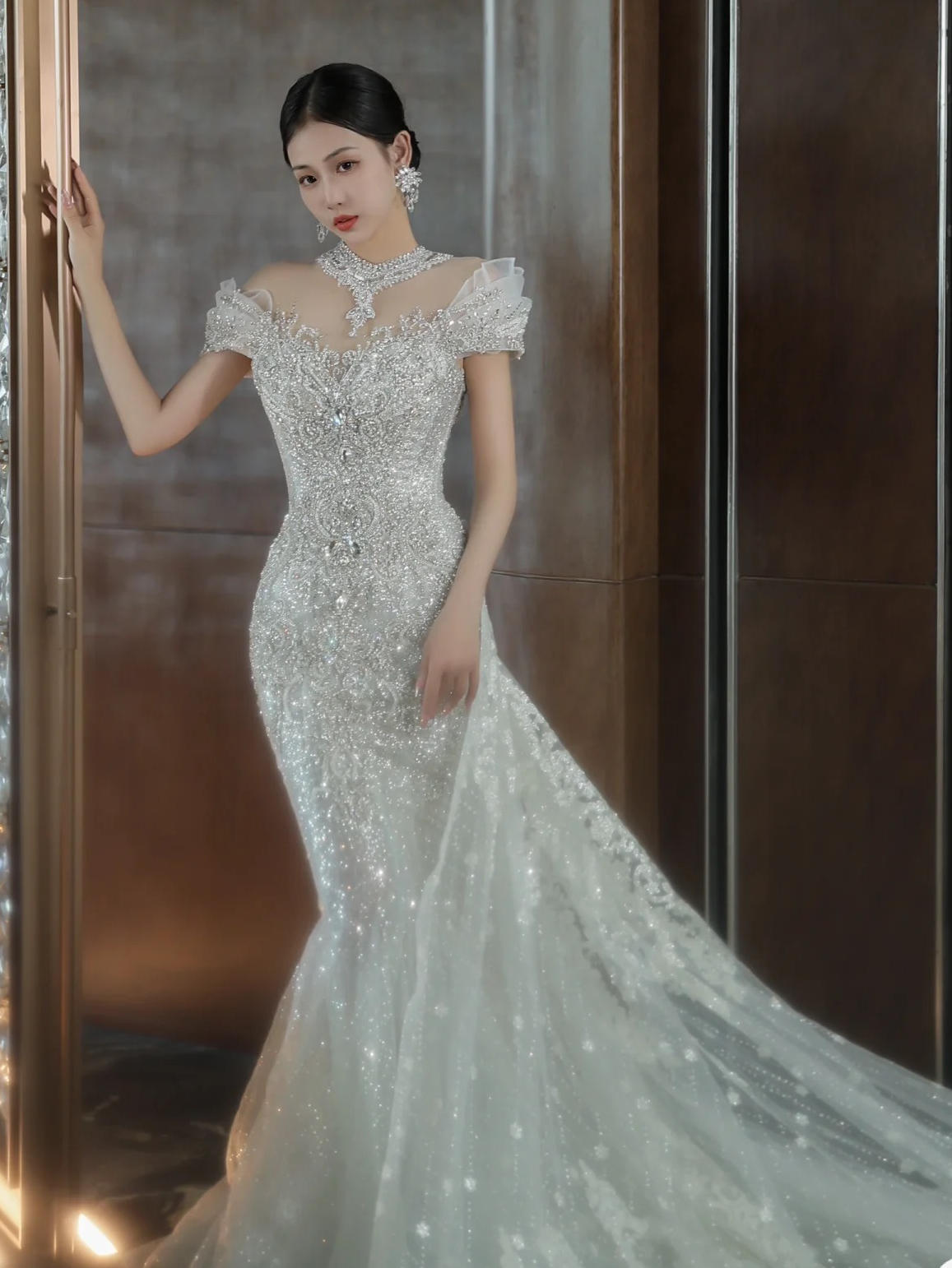 迪丽热巴同款鱼尾