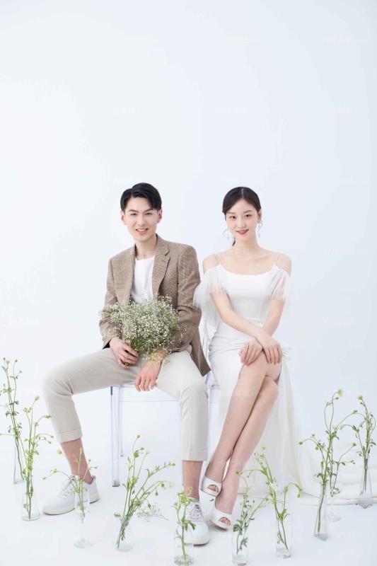 超爱的婚纱照