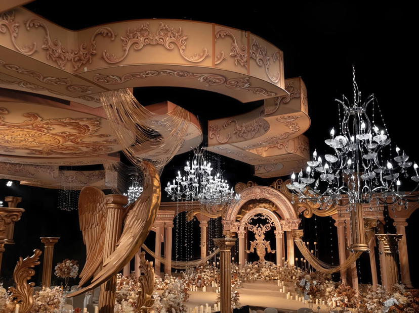 黑金色欧式婚礼