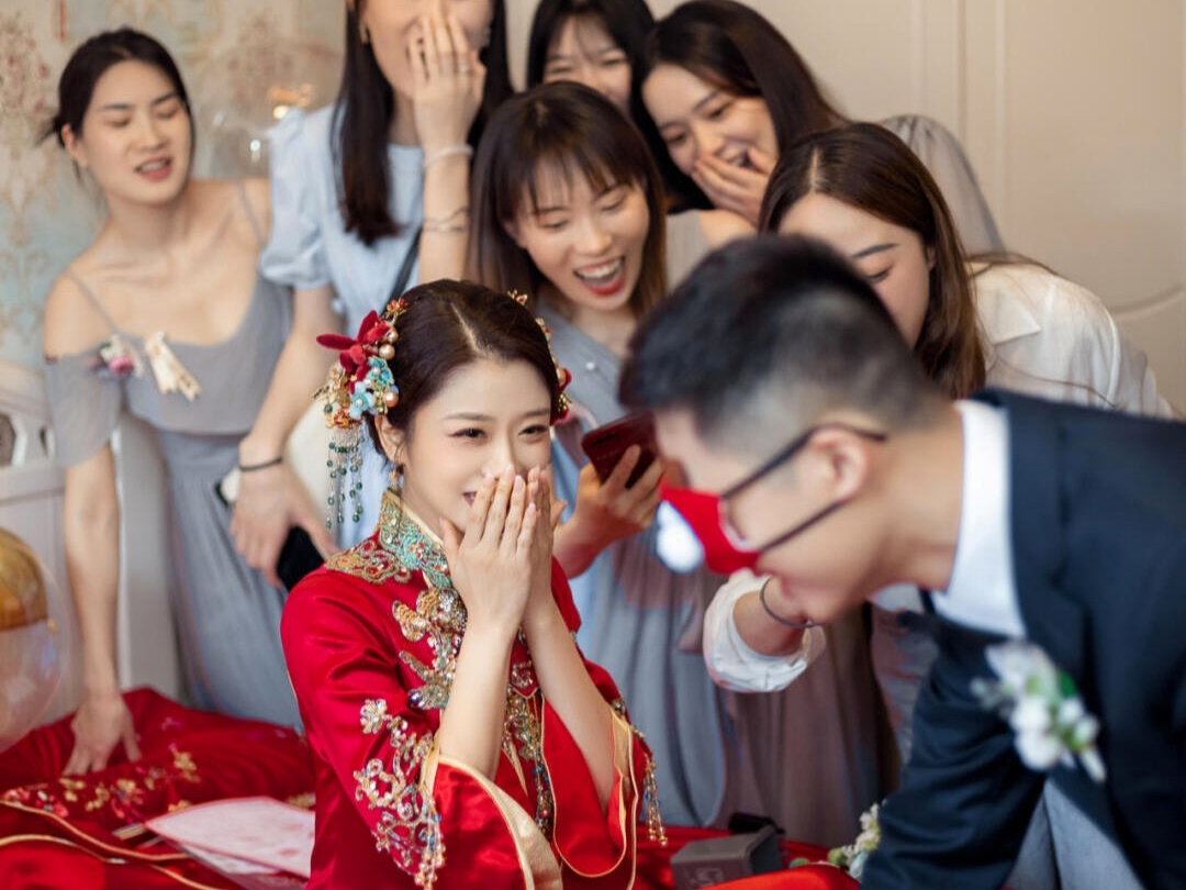全天新娘跟妆 三个妆面 三个造型