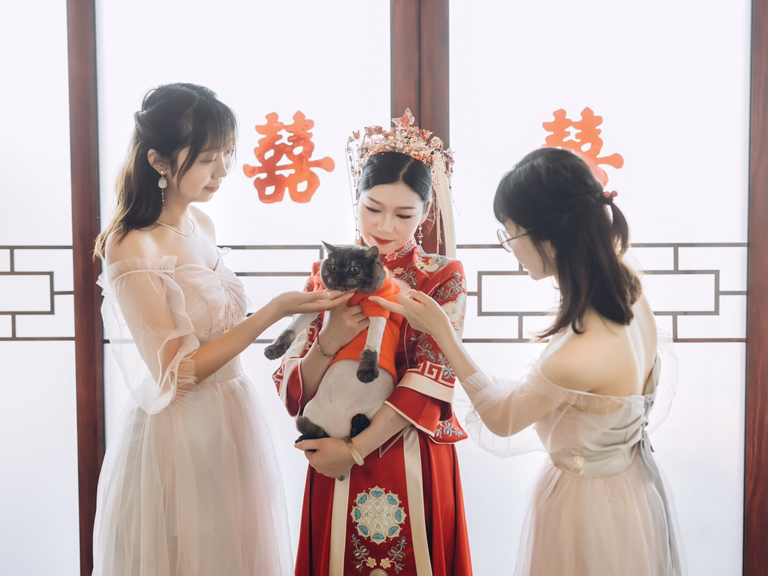 茉莉造型婚礼当天全天跟妆