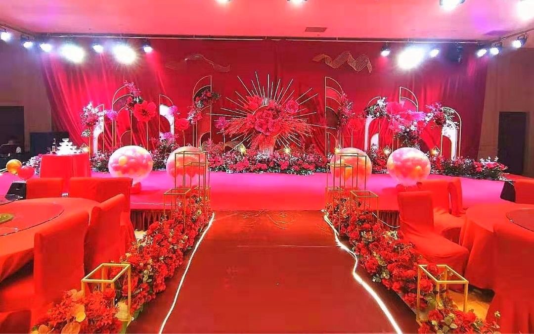 紅金色婚禮 大氣華貴之選