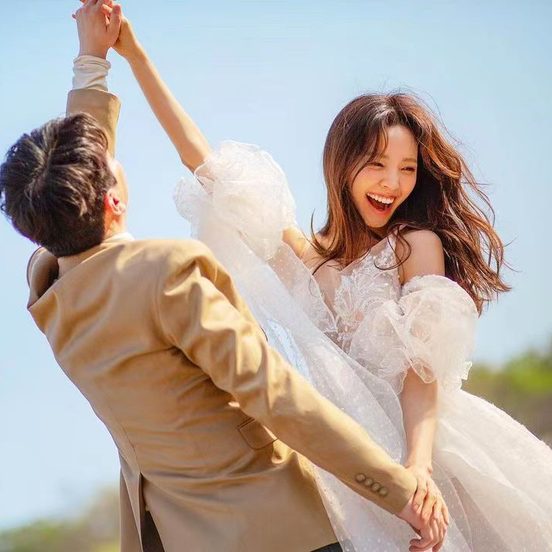 韩式电影感婚纱照经济套系