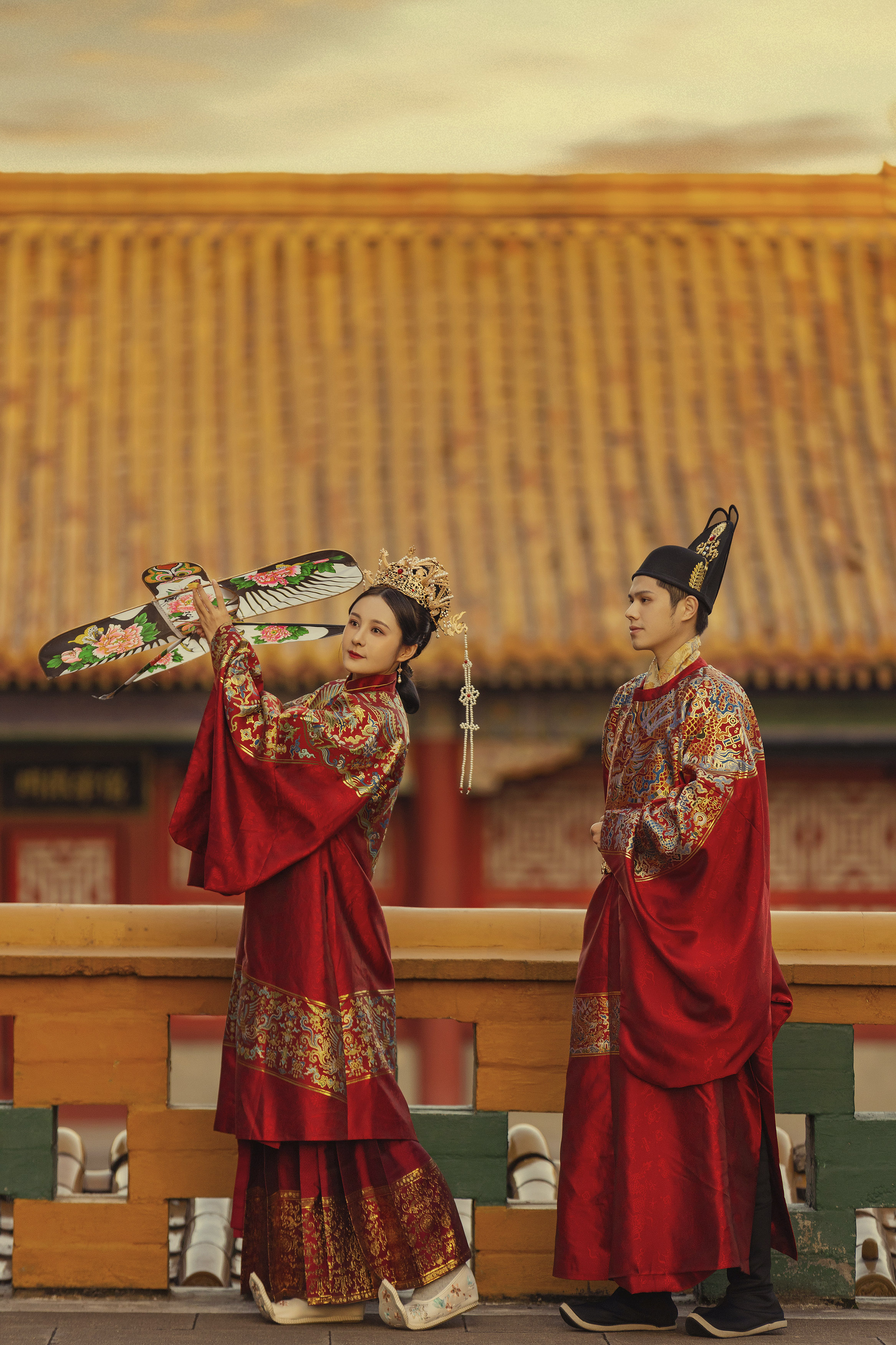 【一價(jià)全包】橫店影視城高端國(guó)風(fēng)婚紗照 底片全送
