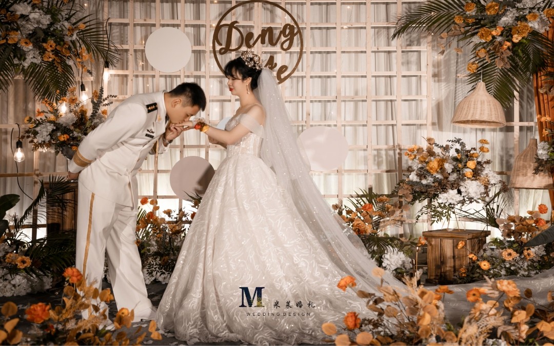秋色系婚礼 广汉性价比婚礼