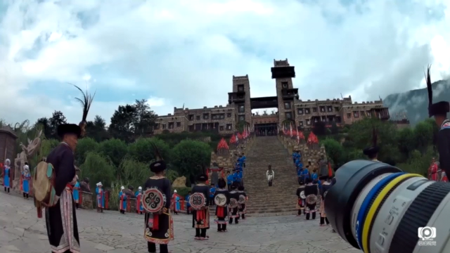 羌族婚礼跟拍 羌族婚礼仪式 民族婚礼