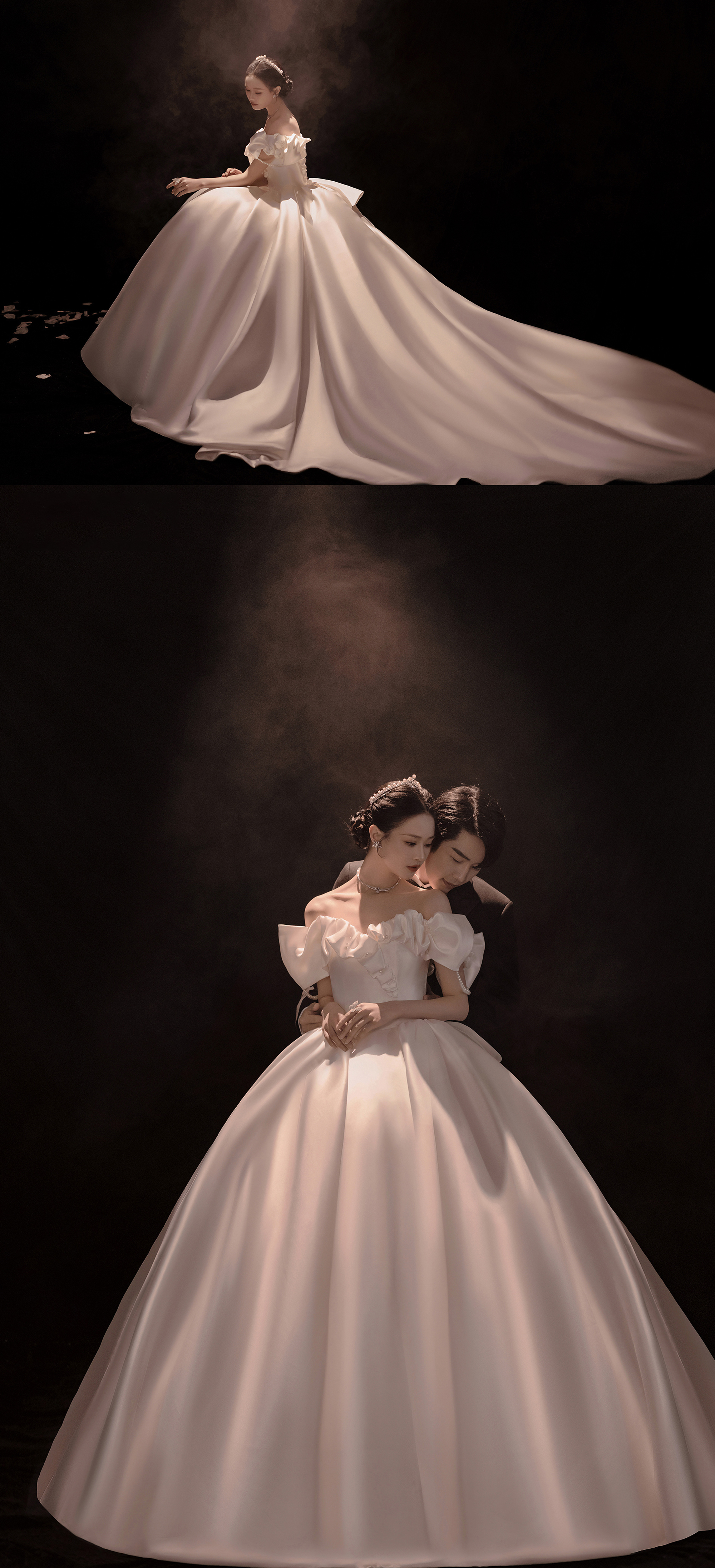OMG!梦幻光影婚纱照真的太美了