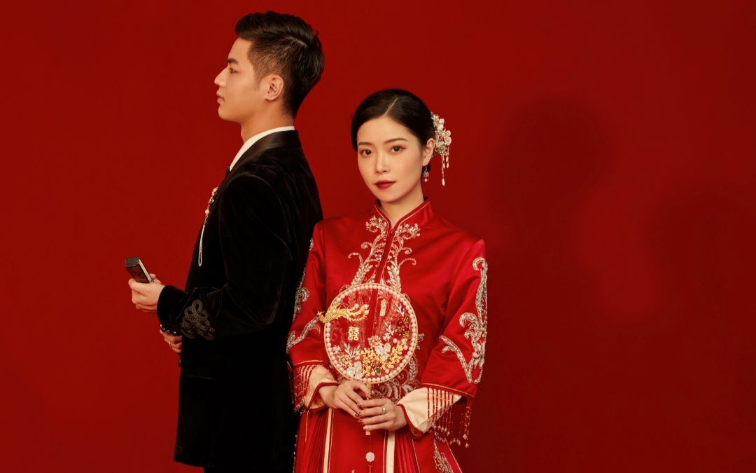 唯伊|新中式婚纱照这样拍更好看