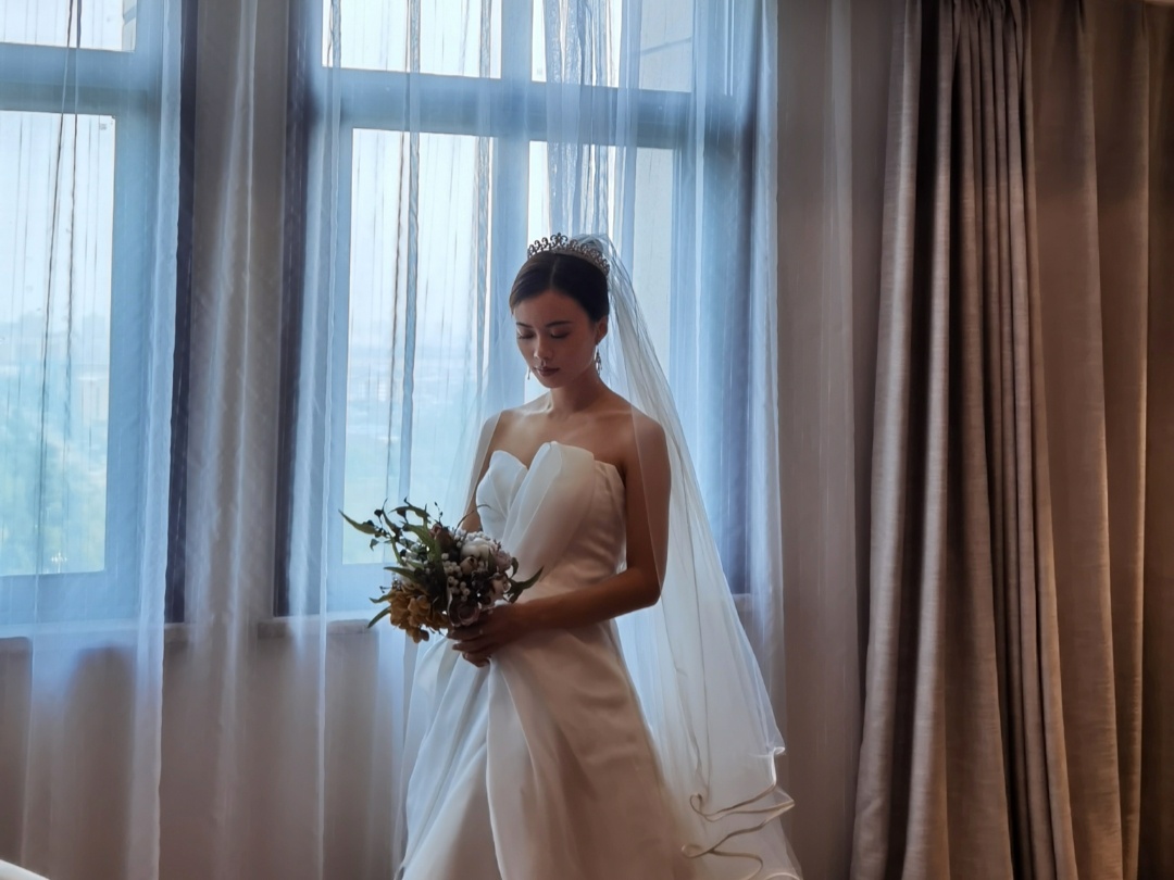 婚礼跟妆量身打造小清新，自然裸妆