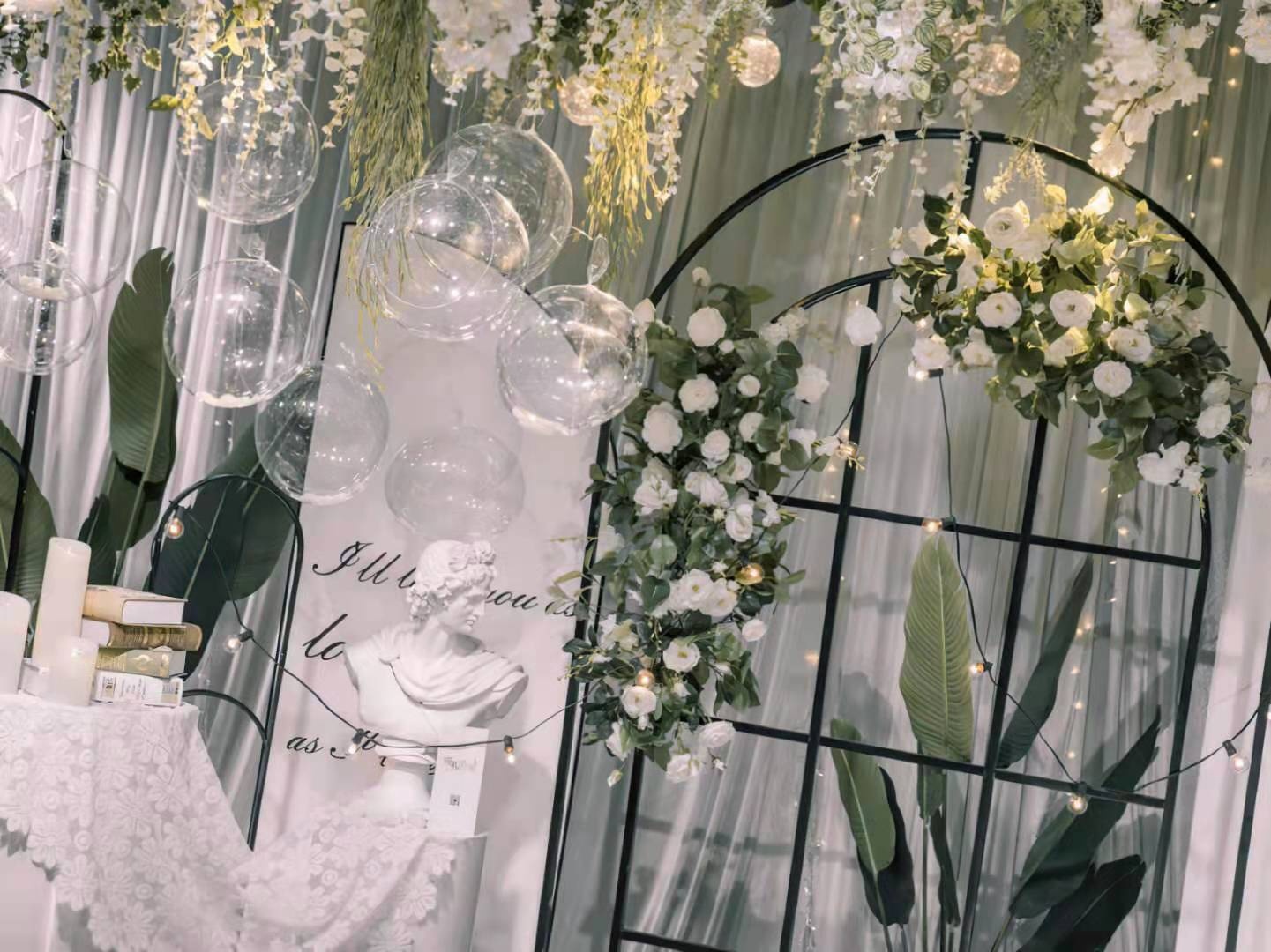 小清新婚礼现场