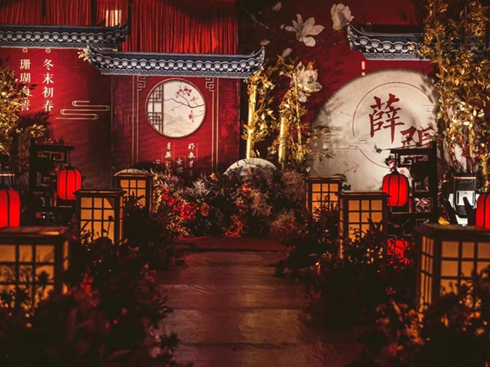 两姓联姻，一堂缔约，情意缱绻，一世萦绕