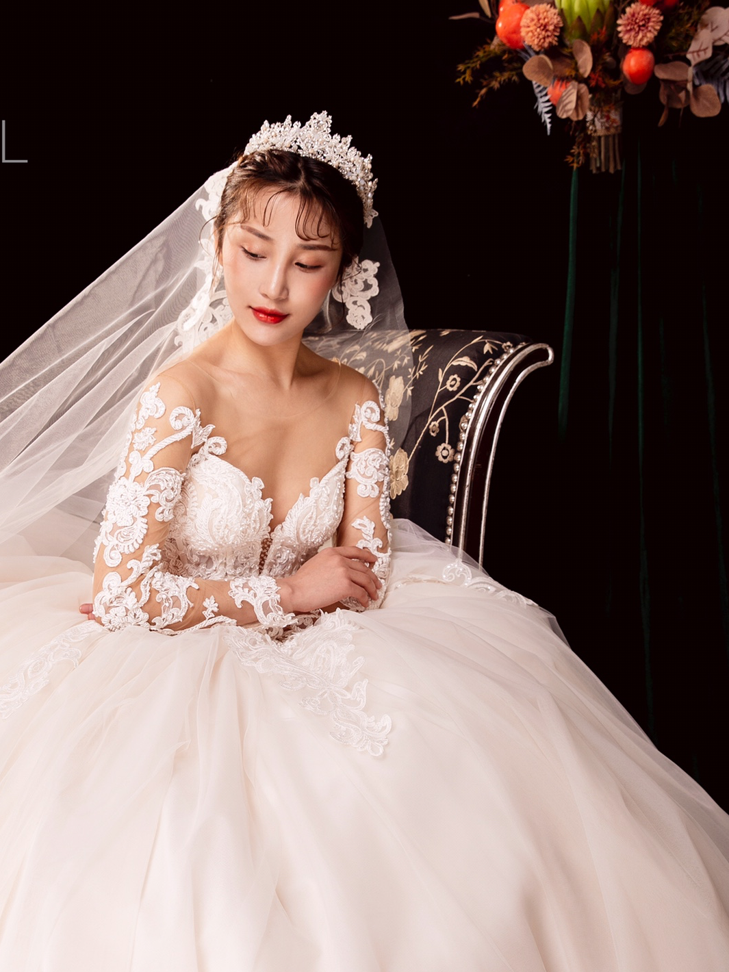 【彩緣婚紗】秀和古裝臺(tái)灣手工縫制