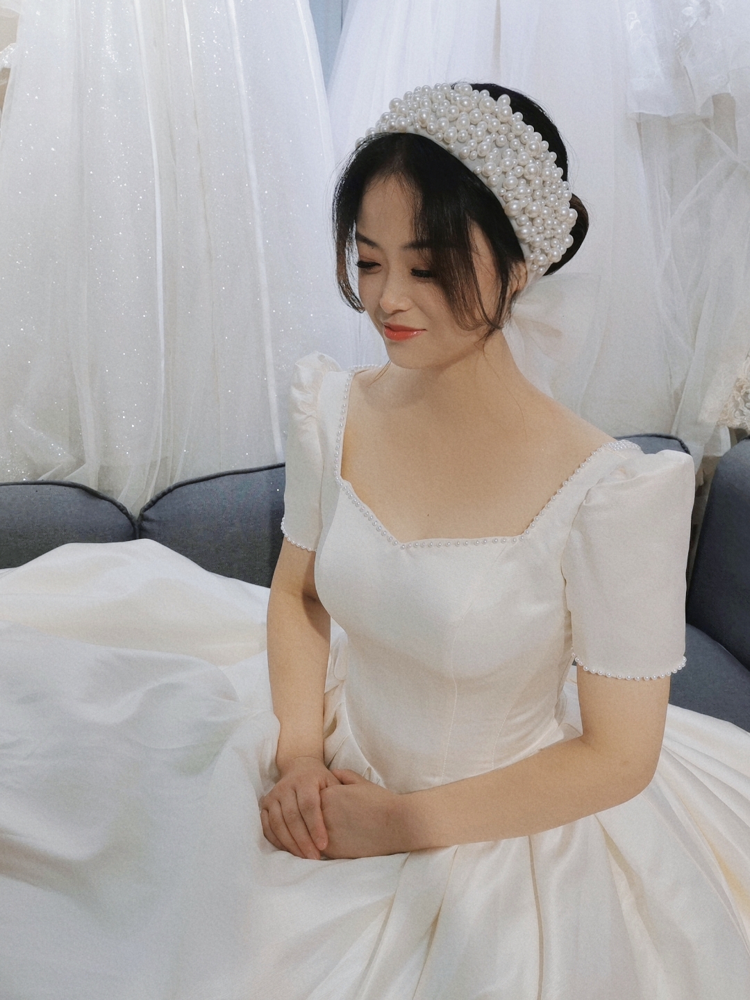 婚礼当天化妆造型