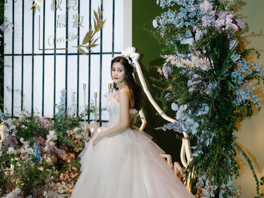 头纱皇冠仪式纱造型艺术设计