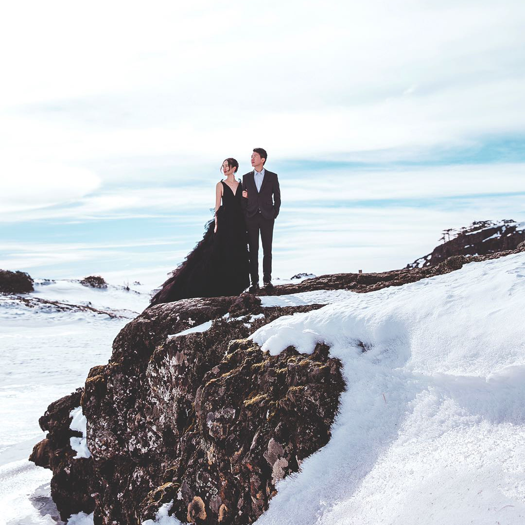 个性旅拍｜【高级定制】满满的「高级感」婚纱照