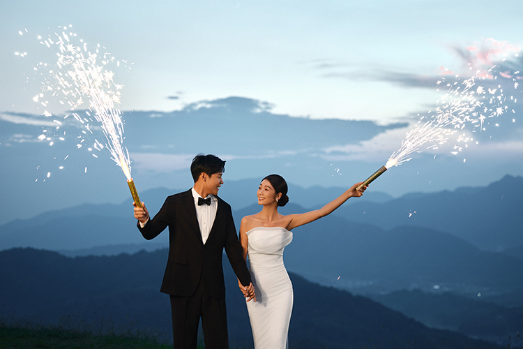 「婚前影像」怦然心动 | 烟火夜景氛围感婚纱照