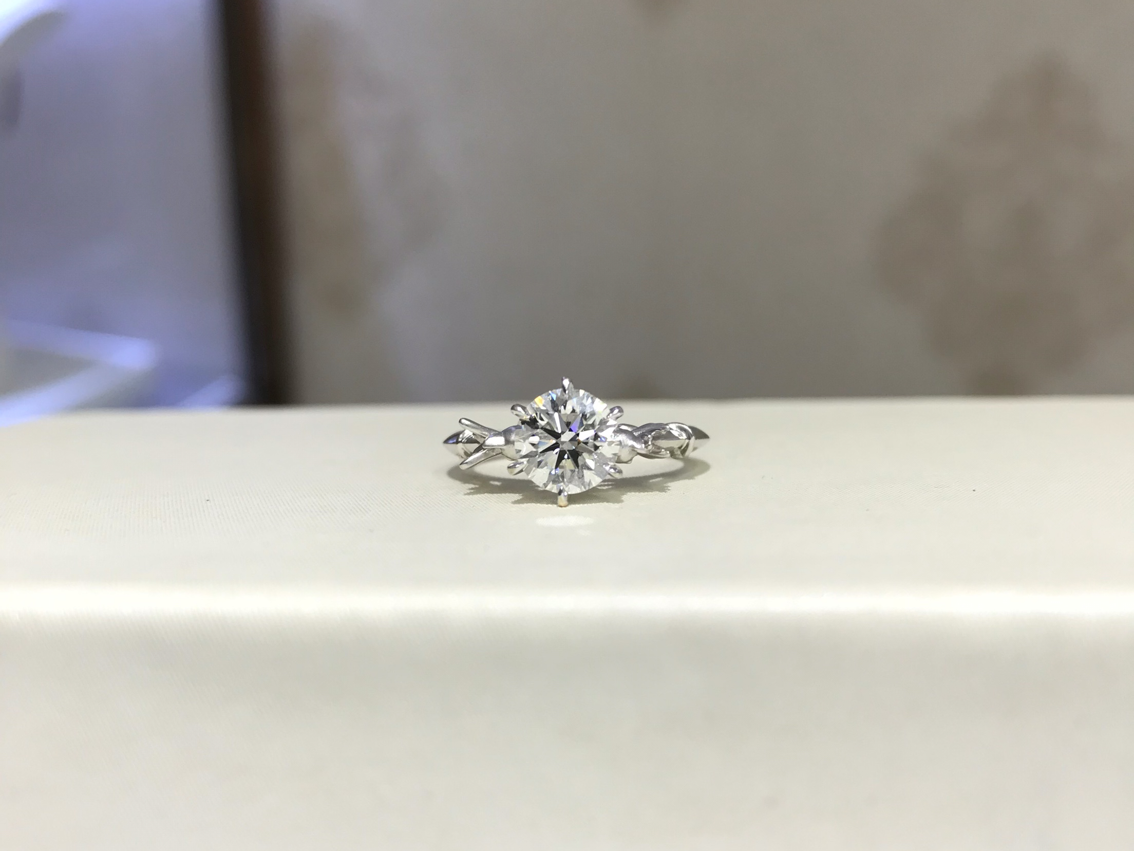 【精灵】GIA1.0ct钻戒 设计定制款 订婚戒