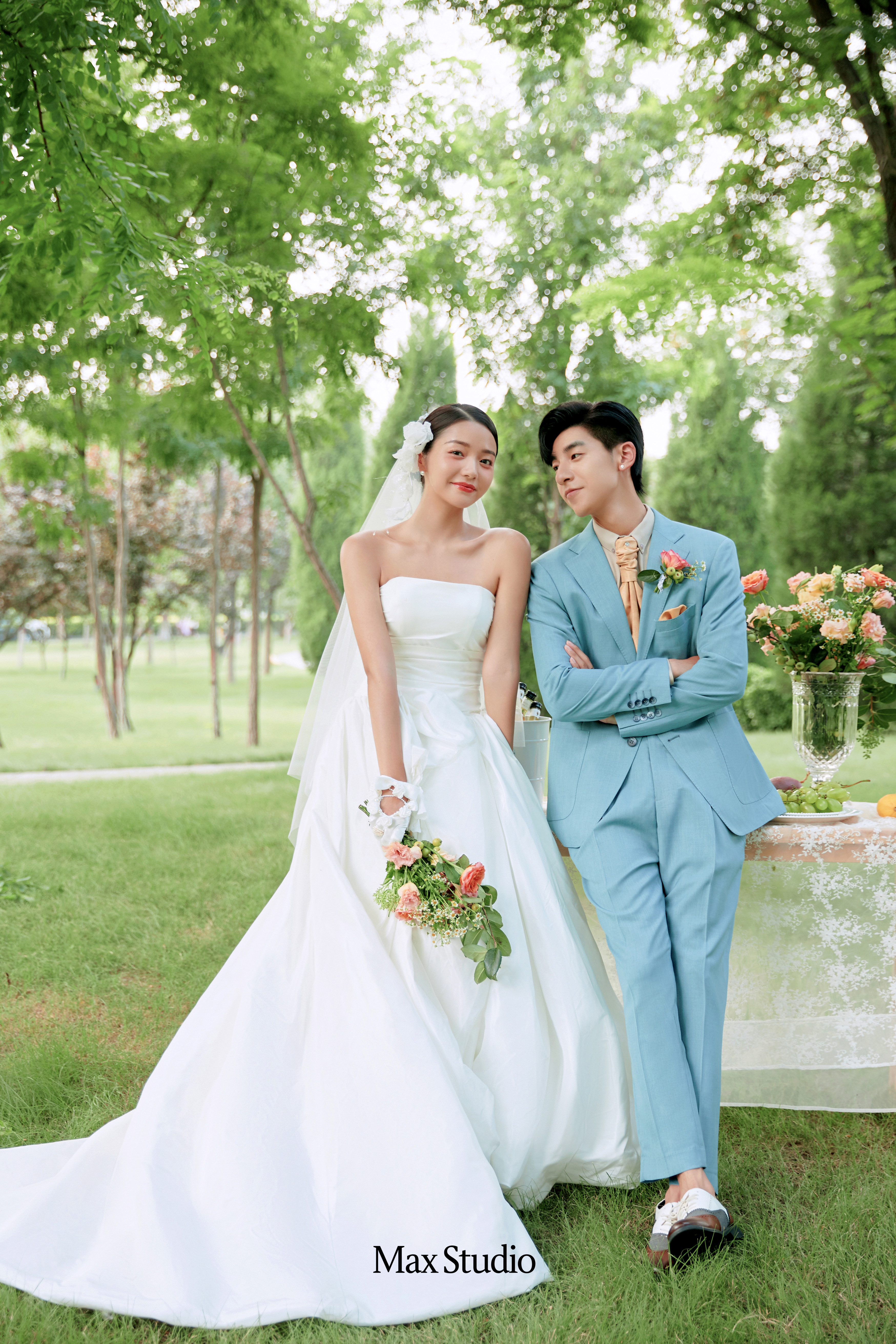 【人气热款】底片全送/外景森系婚纱照