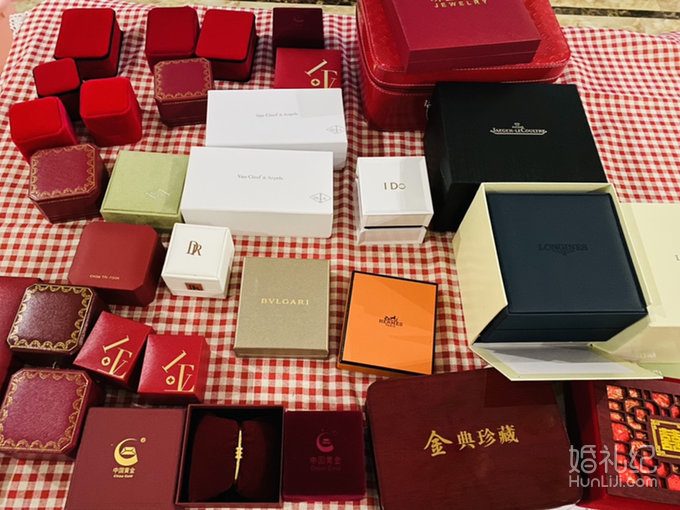 分享我的订婚三金/五金购买经验～
