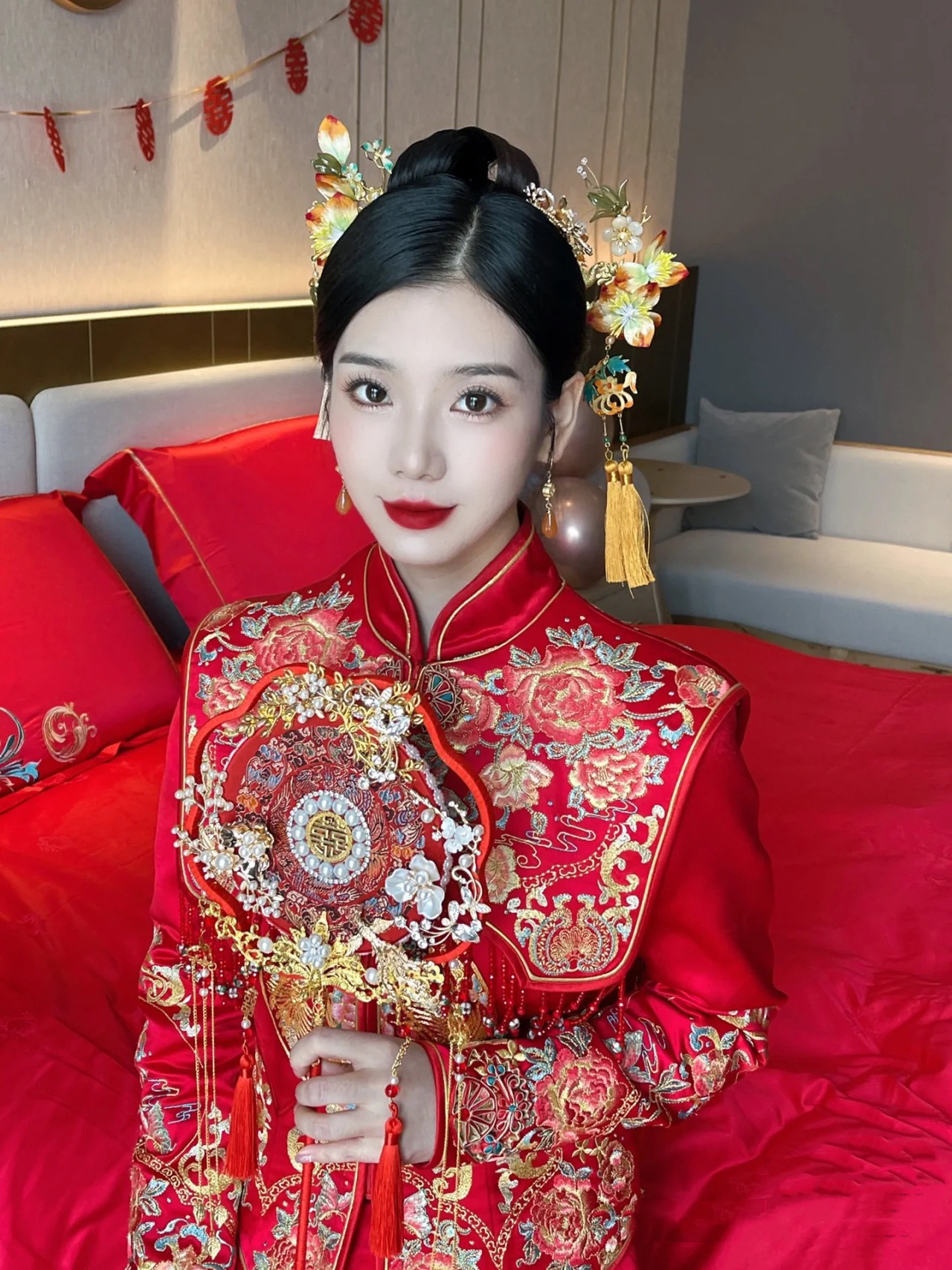 总监化妆师 婚礼当天全程跟妆 送妈妈妆