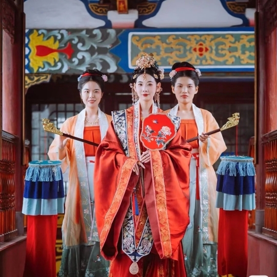 汉婚必备 国风复原婚礼造型 秦制 唐制宋制 明制