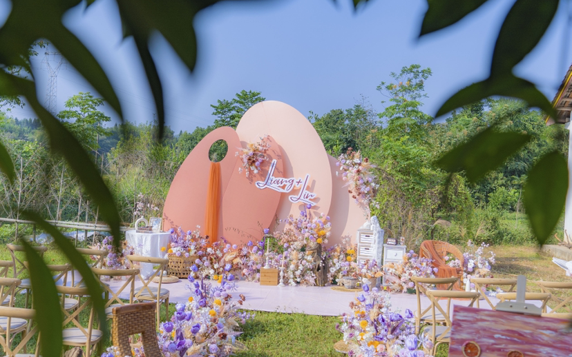 觅诗婚礼-农村户外花园风婚礼