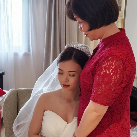 婚礼跟妆量身打造小清新，自然裸妆