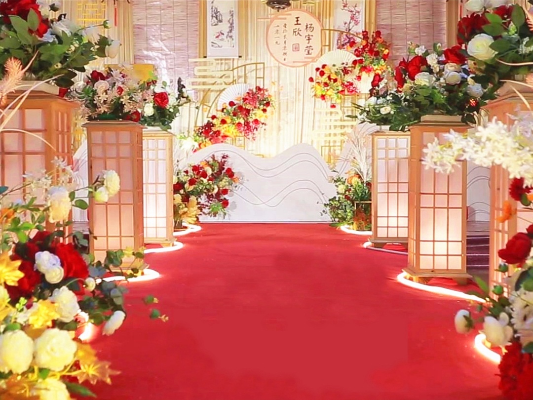 雷州金育滿(mǎn)堂婚慶【良辰】江南風(fēng)格香檳色中式