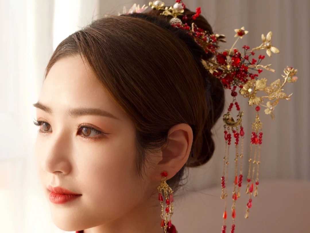 首席档全程跟妆森系唯美3造型套餐送亲友妆