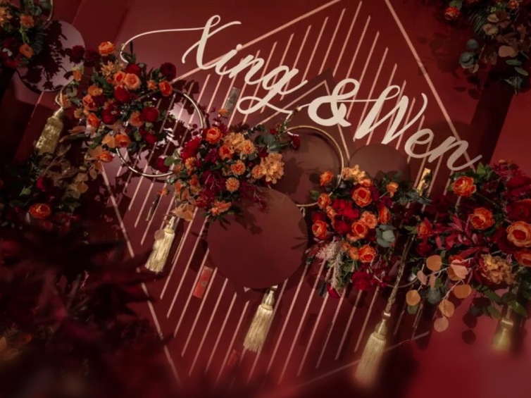 一茉婚禮｜熱戀至結(jié)婚的過程就像燃燒紅的過程
