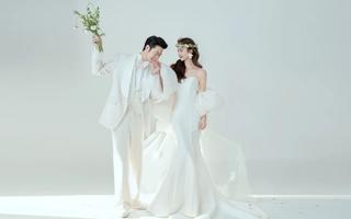 浪漫甜美的韩式婚纱照