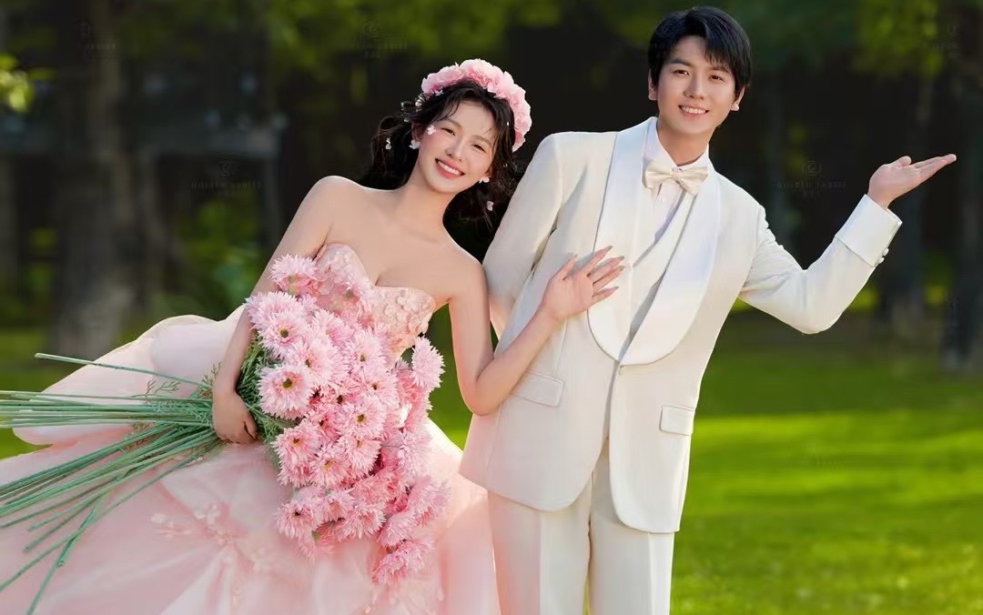 太爱了的我的花神婚纱照