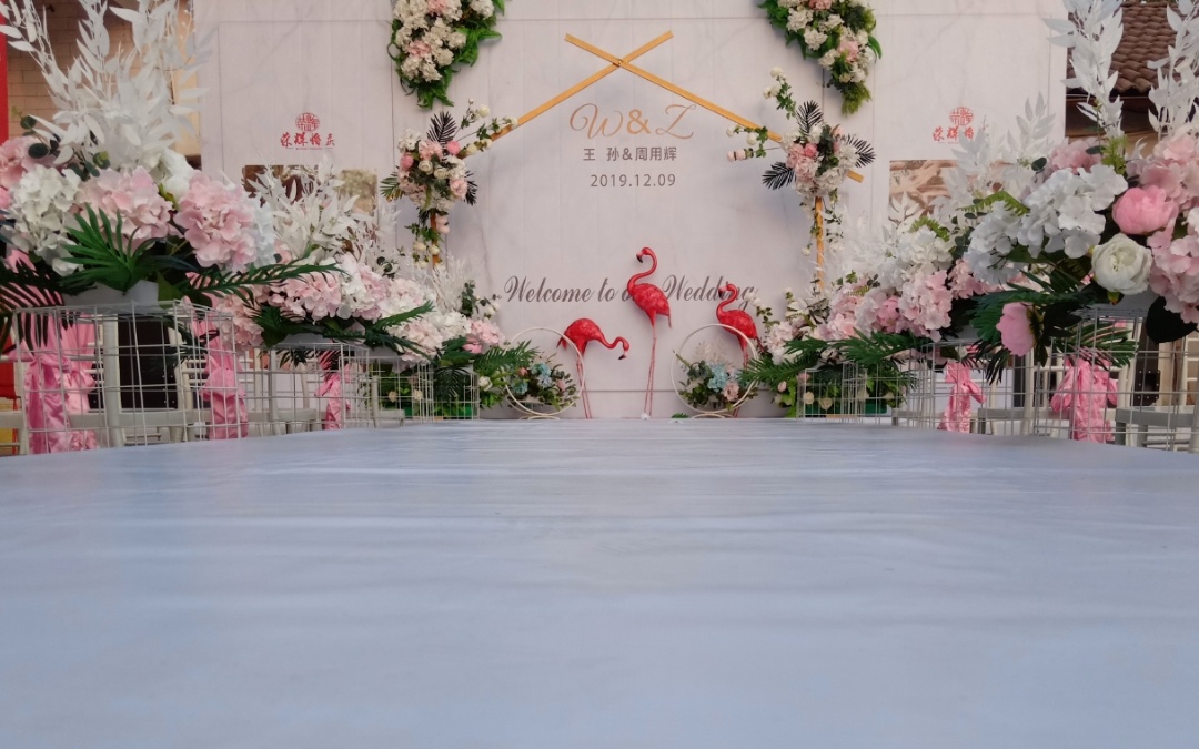 【Rhui婚礼】2021推荐款 户外粉色小清新