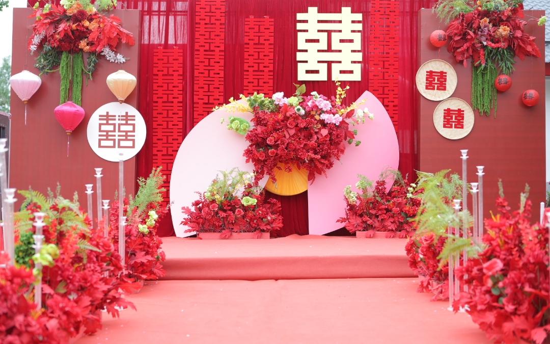 新中式布艺婚礼策划