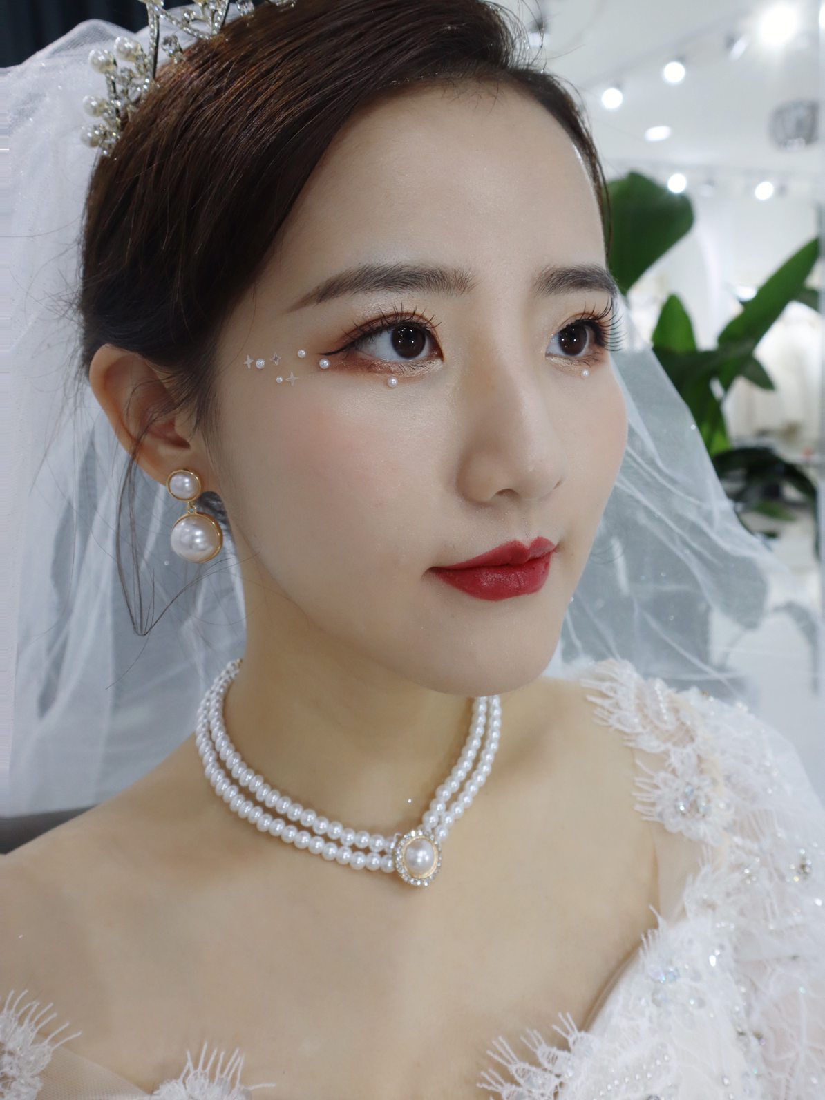 白纱造型