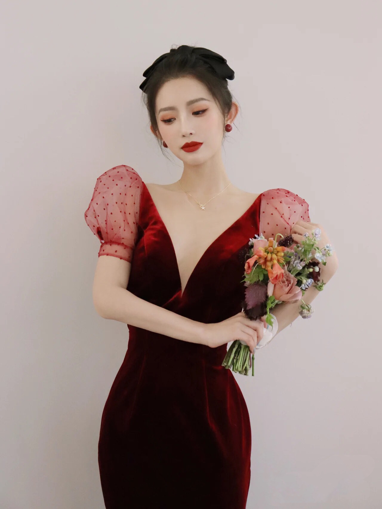 《甜美款！》甜美氣質(zhì)款敬酒服~