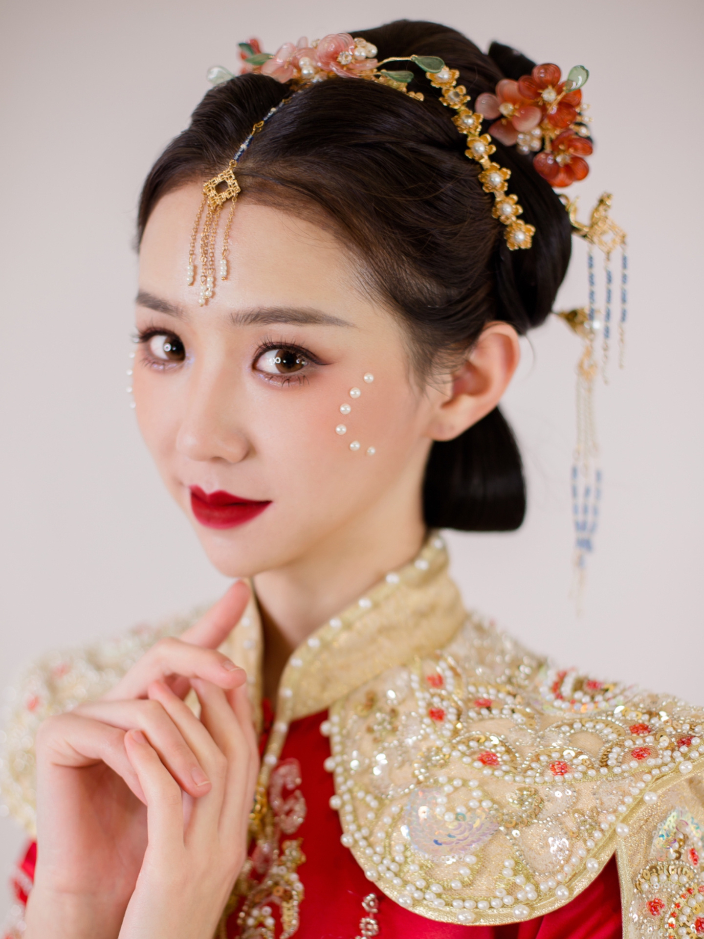 汉服婚嫁妆容造型！