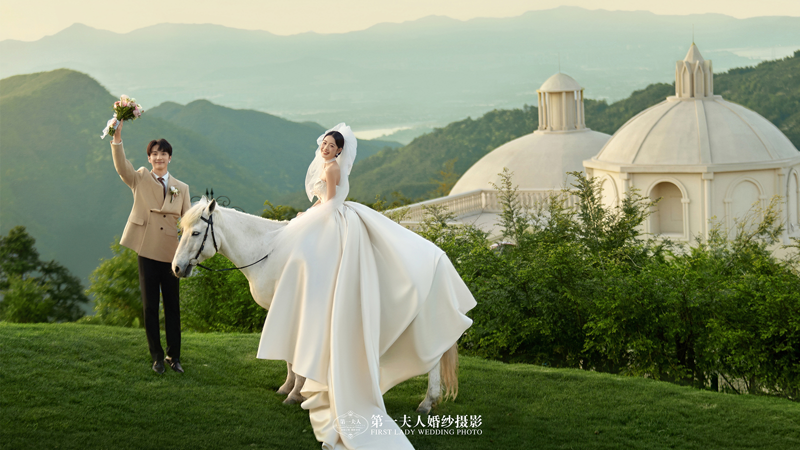【森系马场】婚纱不分区+风格任拍+婚纱照推荐