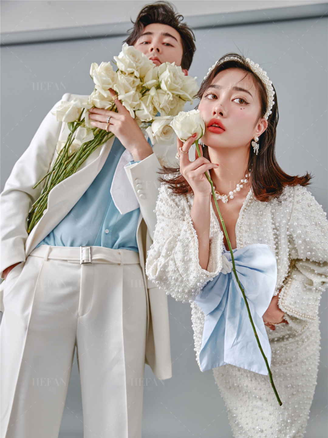 ins风创意婚纱照